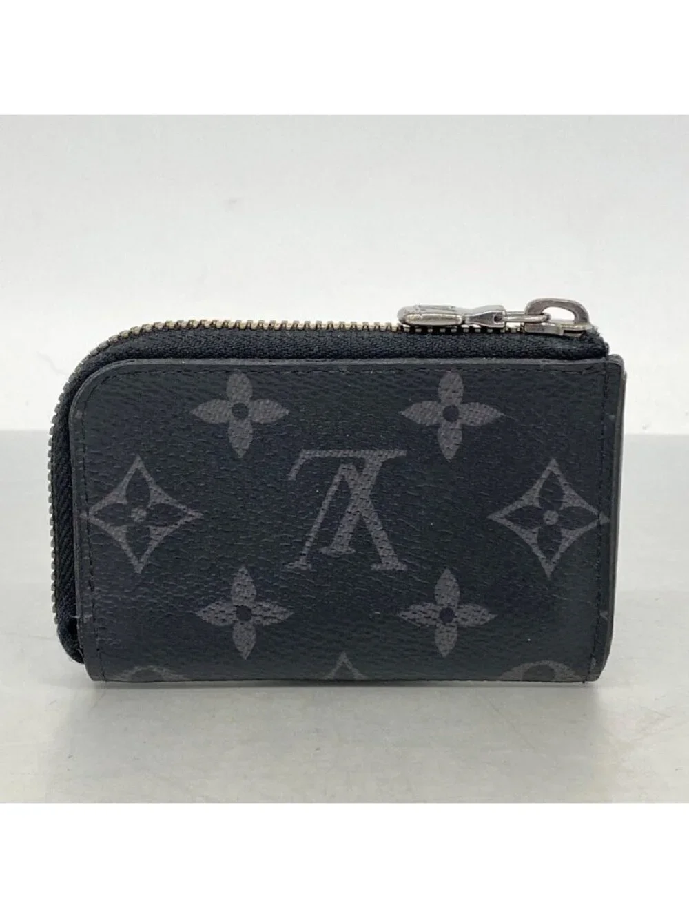 Louis Vuitton Coin Case Monogram Eclipse Porte Moneje le Black